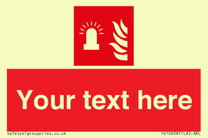 Custom Fire: Fire alarm flashing light